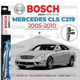 Bosch Aerotwin Mercedes CLS C219 2005-2010 Uyumlu Muz Silecek Takımı