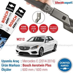 Bosch Aerotwin Mercedes E W212 2014-2016 Muz Silecek Takımı