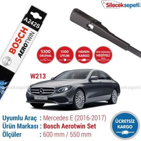 Bosch Aerotwin Mercedes E W212 2014-2016 Muz Silecek Takımı