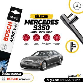 Bosch Aerotwin Mercedes S 350 2006-2013 W221 Silecek Takımı