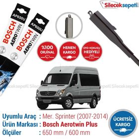 Bosch Aerotwin Mercedes Sprinter 2007-2014 Muz Silecek Takımı
