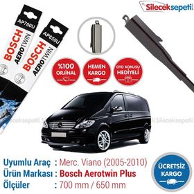 Bosch Aerotwin Mercedes Viano 2005-2010 Silecek Takımı