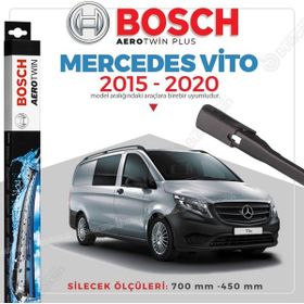 Bosch Aerotwin Mercedes Vito 2015-2000 Uyumlu Muz Silecek Takımı