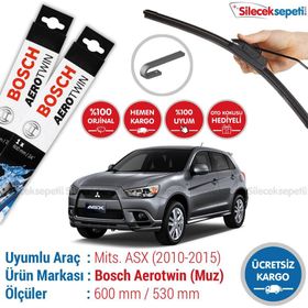 Bosch Aerotwin Mitsubishi Asx 2010-2015 Muz Silecek Takımı
