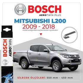 Bosch Aerotwin Mitsubishi L200 2009-2018 Ön Muz Silecek Takımı