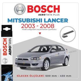 Bosch Aerotwin Mitsubishi Lancer 2003-2008 Muz Silecek Takımı