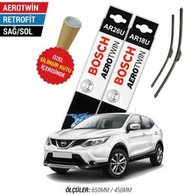 Bosch Aerotwin Nissan Qashqai 2014-2021 Silecek Takımı