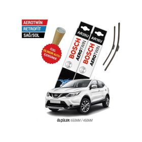 Bosch Aerotwin Nissan Qashqai 2014-2021 Silecek Takımı