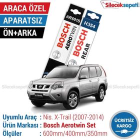 Bosch Aerotwin Nissan X-trail 2007-2014 Silecek Takımı