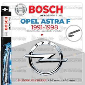 Bosch Aerotwin Opel Astra F 1991-1998 Silecek Takımı