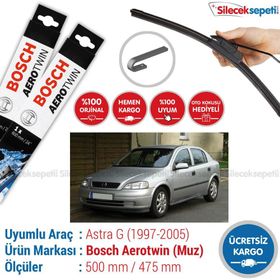 Bosch Aerotwin Opel Astra G 1997-2005 Silecek Takımı