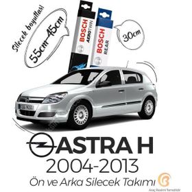 Bosch Aerotwin Opel Astra H 2004-2013 3'lü Ön ve Arka Silecek Takımı Set