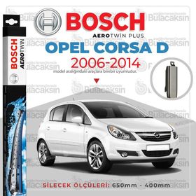 Bosch Aerotwin Opel Corsa D 2006-2014 Ön Muz Silecek Takımı