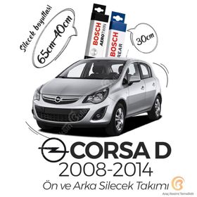 Bosch Aerotwin Opel Corsa D 2006-2014 Ön ve Arka Silecek Takımı