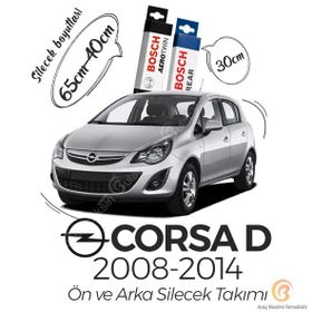 Bosch Aerotwin Opel Corsa D 2006-2014 Ön ve Arka Silecek Takımı