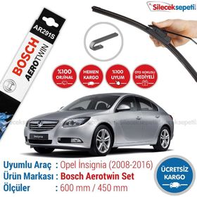 Bosch Aerotwin Opel İnsignia 2008-2016 Silecek Takımı
