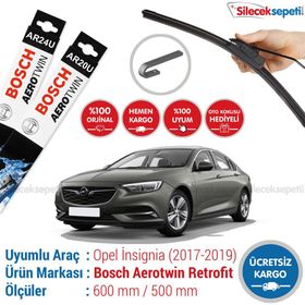Bosch Aerotwin Opel Insignia 2017 -2019 Muz Silecek Takımı