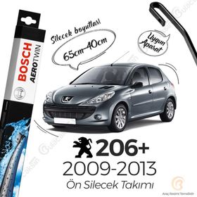 Bosch Aerotwin Peugeot 206+ 2009-2013 Silecek Takımı
