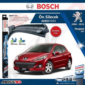 Bosch Aerotwin Peugeot 207 2006-2012 Muz Silecek Takımı