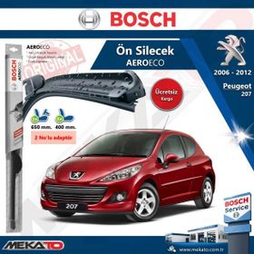 Bosch Aerotwin Peugeot 207 2006-2012 Muz Silecek Takımı