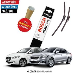 Bosch Aerotwin Peugeot 301 2012-2020 A116S Silecek Takımı