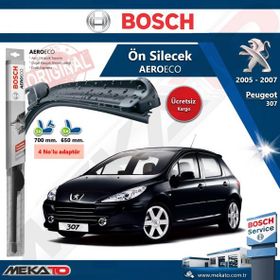Bosch Aerotwin Peugeot 307 2005-2007 Silecek Takımı