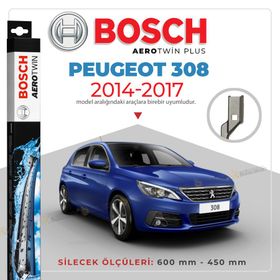 Bosch Aerotwin Peugeot 308 2014-2017 Muz Ön Silecek Takımı