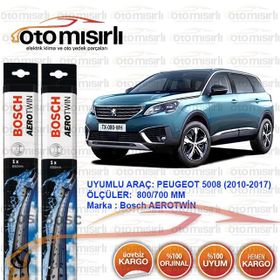 Bosch Aerotwin Peugeot 5008 2009-2017 Silecek Takımı