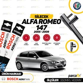 Bosch Aerotwin Plus Alfa Romeo 147 2005-2009 Silecek Takımı
