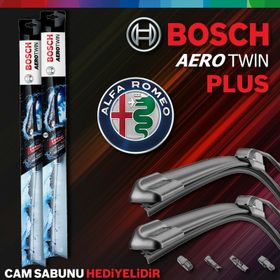 Bosch Aerotwin Plus Alfa Romeo 147 2005-2009 Silecek Takımı