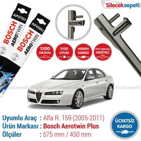Bosch Aerotwin Plus Alfa Romeo 159 2005-2011 Silecek Takımı