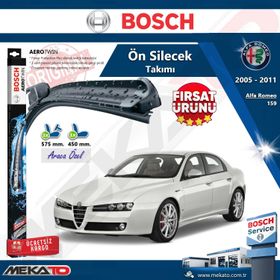 Bosch Aerotwin Plus Alfa Romeo 159 2005-2011 Silecek Takımı
