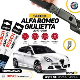 Bosch Aerotwin Plus Alfa Romeo Giulietta 2010-2016 Silecek Takımı