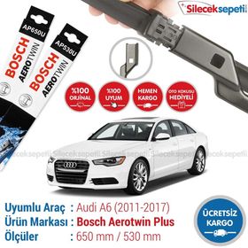 Bosch Aerotwin Plus Audi A6 2011-2017 Silecek Takımı