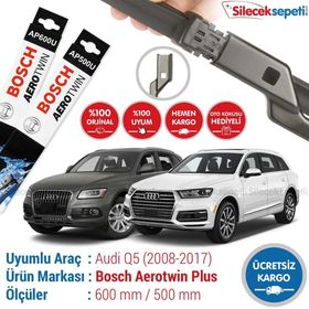 Bosch Aerotwin Plus Audi Q5 2008-2017 Silecek Takımı