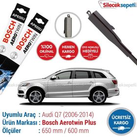 Bosch Aerotwin Plus Audi Q7 2006-2012 Silecek Takımı