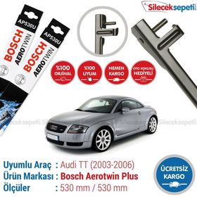 Bosch Aerotwin Plus Audi TT 2003-2006 Silecek Takımı
