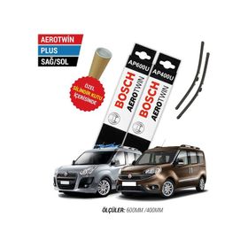 Bosch Aerotwin Plus Fiat Doblo 2011-2021 Silecek Takımı
