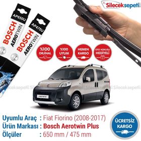 Bosch Aerotwin Plus Fiat Fiorino 2008-2017 Silecek Seti