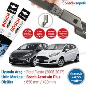 Bosch Aerotwin Plus Ford Fiesta 2008-2017 Silecek Takımı