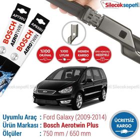 Bosch Aerotwin Plus Ford Galaxy 2009-2014 Silecek Takımı