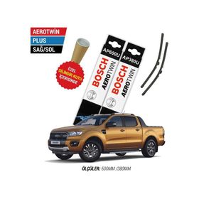 Bosch Aerotwin Plus Ford Ranger 2016-2021 Silecek Takımı