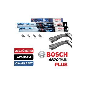 Bosch Aerotwin Plus Honda Jazz 2015-2020 Ön Arka Silecek Takımı