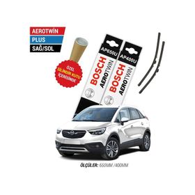 Bosch Aerotwin Plus Opel Crossland X 2017-2020 Silecek Takımı