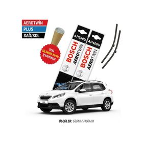 Bosch Aerotwin Plus Peugeot 2008 2013-2019 Silecek Seti