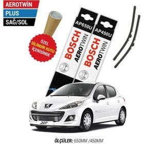 Bosch Aerotwin Plus Peugeot 207 2007-2012 Silecek Takımı