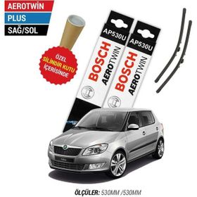 Bosch Aerotwin Plus Skoda Fabia 2007-2014 Silecek Takımı