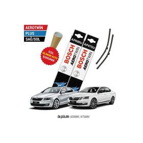 Bosch Aerotwin Plus Skoda Octavia 2013-2019 Silecek Seti