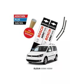 Bosch Aerotwin Plus Volkswagen Caddy 2007-2017 Silecek Takımı