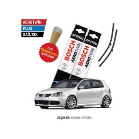 Bosch Aerotwin Plus VW Golf 5 2006-2009 Silecek Takımı